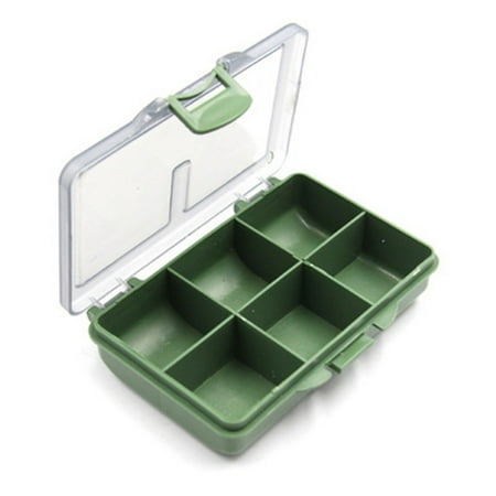 1-8 Compartments Storage Box Carp Fishing Tackle Boxes System Fishing Bait Boxes