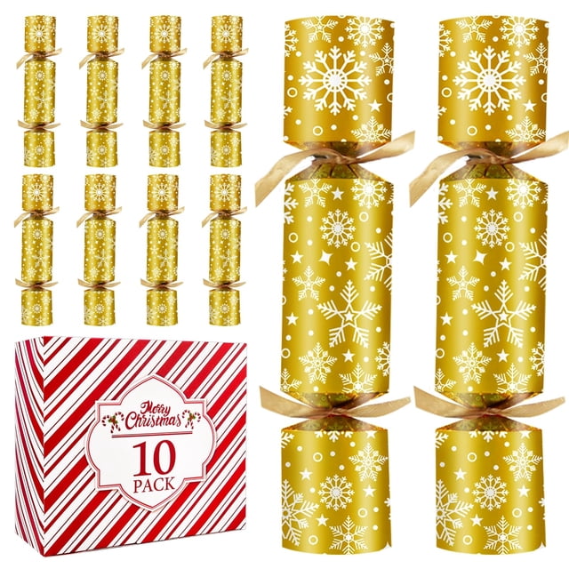 Set Party Favor Jorfin, paquete de 10 mesas navideñas que no se rompen