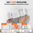 thumbnail image 7 of 24 PCs Commercial Emergency Light LED Exit Lighting Fixture Backup Battery, 7 of 7