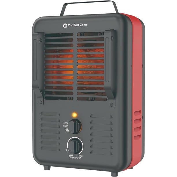 Calefactor eléctrico portátil para taller Comfort Zone 1500 W