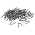 thumbnail image 4 of 140pcs U-Shaped Wire Fencing Staples, Metal U Nails for Garden Fence Repair, Wood Fastening, Outdoor Use, 4 of 8