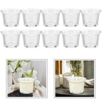BESTYASH Glass Scented Candle Holders 12 Pcs for Weddings, Festivals, Home Decor, Aromatherapy, Party Decorations