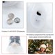 thumbnail image 1 of Adorno de Navidad con colgante de gnomos sin rostro que brillan con luz LED (Gris B) Likrtyny Para estrenar, 1 of 7