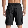thumbnail image 5 of Gym Mens Shorts Loose Fit with Pocket Casual Cargo Shorts, 5 of 5