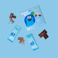 thumbnail image 4 of Barres Collation pour Enfants 20 g, Lot de 5 - Sans Gluten, Entièrement Naturelles, Véganes - Brownie au Chocolat, Nola Sesame Street Boost Bars, 4 of 6