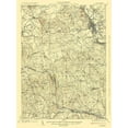 thumbnail image 2 of USGS 14x18 White Modern Wood Framed Museum Art Print Titled - Concord New Hampshire Quad - USGS 1927, 2 of 4