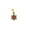pink & blue, variant on 18K Solid yellow Tiny Enamel Star David pendant