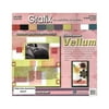 Grafix Translucent Vellum, 12" x 12", Assorted, Pack Of 40 Sheets