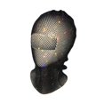 thumbnail image 4 of Decoración de para de máscaras de máscaras de capucha para mujer para festivales fotos de fotos con temas En y negro, 4 of 8