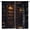 Retro Bookshelf-9, variant on Room Darkening and Shading Curtains, Retro Bookshelf Curtains, Library Bookshelf Books Neatly Arranged Printed Curtains, Kitchen Bedroom Decoration Curtains, Living Room Curtain Set, 42x54 Inches