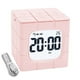 thumbnail image 1 of Cubo LED Reloj despertador digital Estudiante Luz de noche silenciosa Estudio de dormitorio Lámpara de iluminación de escritorio para niños sidaley HA001307-03B, 1 of 6