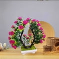 thumbnail image 5 of Simulation Potted Plastic Artificial Flowers Simulation Flower Bonsai Living Room Dining Table Flower TV Cabinet Coffee Table Decoration Ornaments-Home Decor, 5 of 9