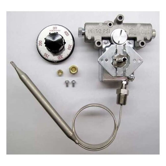 Robertshaw Gas Thermostat, 1/4 in Tube,200 to 400 F 4290-006