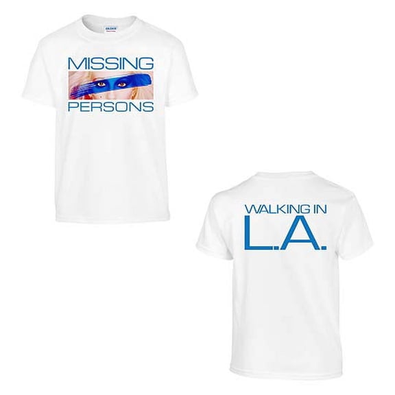 Missing Persons Walking in LA T-Shirt-Large