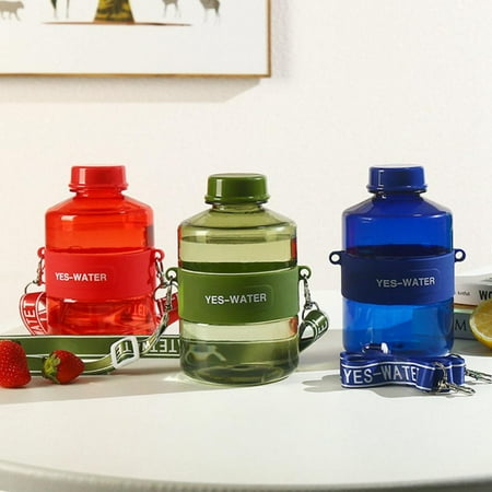 

28 oz Water Bottle Leakproof BPA Free Drinking Water Bottle with Hours Carry Strap Fits in The Cup Backpack Increase Water Intake of All-Day