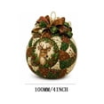 thumbnail image 5 of Clearance! Christmas Classics Patchwork Ornament DIY Kit, No-Sew Ornament Kit (Reindeer), 5 of 7