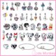 thumbnail image 2 of Cuentas de plata S925 pandora Disney Co-Branded-adecuada para pulsera pandora Original-joyería DIY-Link 2, 2 of 4