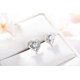 thumbnail image 3 of Pendientes de plata de ley 925 Yashi corazón perfecto, 3 of 5