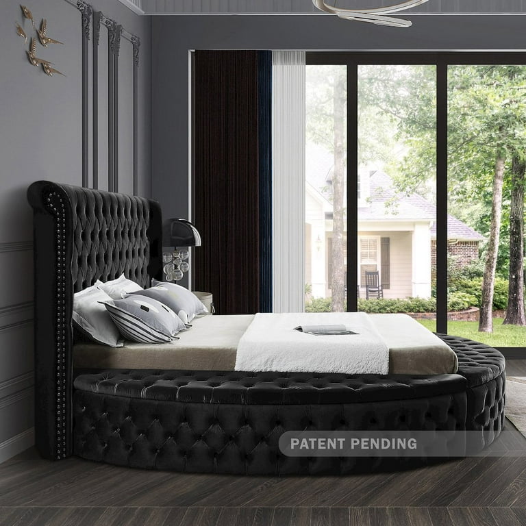 Meridian Furniture Luxus Velvet Bed
