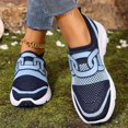 thumbnail image 6 of Willtoo Women's Mary Jane Shoes Hook Loop Casual Sneakers Breathable Mesh Lightweight Walking Shoes Comfortable Platform Non Slip Orthopedic Work Shoes, 6 of 6