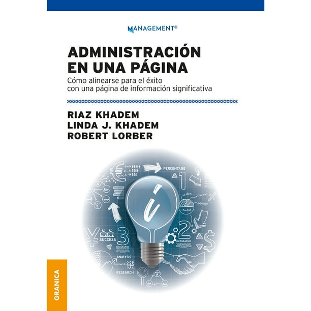 Libro Administracion En Una Pagina Tapa Blanda, Autor Por Asignar, Editorial Ediciones Granica Mexico