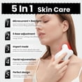 thumbnail image 3 of Dispositivo facial de microcorriente Hunvva EP-300 con luz roja, 3 of 6