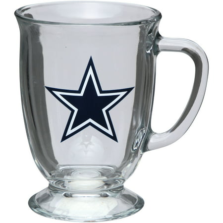 Dallas Cowboys 16oz. Kona Glass Mug - No Size