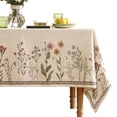 thumbnail image 1 of Mantel ISAENNE Designer de lino blanco roto 170x170 cm, 1 of 9