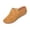 Brown, variant on Lightweight Everyday Shoes, Comfort Walking Shoes, Clogs for Women's Leather Mules Comfortable Non Slip Wedge Slip-On Closed Toe Sandals Summer Casual Walking Platform Slides, Black 7