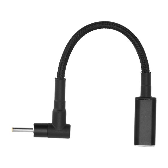 USB C Female To DC Male Adapter, 2.5x0.7mm 5A 20V USB C To DC Adapter Practical 100W PD Fast Charging For Laptop