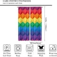 thumbnail image 2 of Kids Building Blocks Toy Curtains, Color Constructor Geometric Blocks Abstract Contour Colorful Plastic Brick Print Window Treatments Drapes for Bedroom Living Room Set 2 Panels,42x63 Inches, 2 of 8