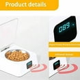thumbnail image 4 of Automatic Pet Feeder Bowl Infrared Sensor Auto Open Cover Intelligent Feeder Anti-Mouse Moisture-Proof Dog Cat Food Dispenser, 4 of 7