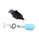 thumbnail image 2 of Silbato deportivo con cordón duradero con un sonido claro y potente, ideal para exteriores. Negro, 2 of 9