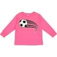 thumbnail image 3 of Inktastic Soccer Ball Boys or Girls Long Sleeve Toddler T-Shirt, 3 of 5