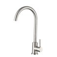 thumbnail image 4 of WRITWAA Single Handle Stainless Steel Kitchen Faucet with 360 Degree Rotation and Brushed Nickel Finish, 4 of 8