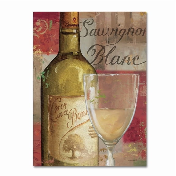Trademark Fine Art "Vin Abstract II" Canvas Art by Lisa Audit
