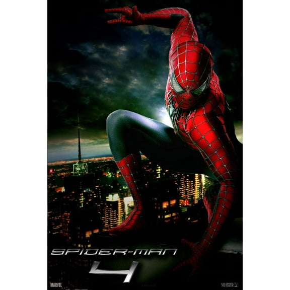 Spider-Man 4 Movie Poster 16x24 Poster Medium Art Poster 16x24 Unframed, Age: Adults, Rectangle Best Posters