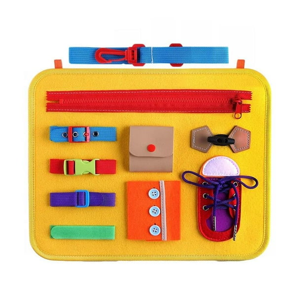 Montessori Toy Essential Educational Sensory Board For Toddlers Development