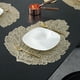 thumbnail image 4 of Un juego de 3 manteles individuales de PVC antideslizantes, resistentes al calor y lavables, adecuados para cocinas, fiestas y bodas., 4 of 5