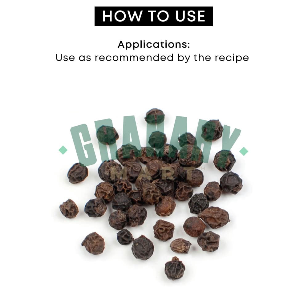 Natural Black Pepper Ground by Granary Mart – Ideal for Gourmet Dishes/ Soups/ Stews/ Rubs – Fresh & Preservatives Free – Warming Spice - Affordable Bulk Rate – 33 lbs. Bulk Bag