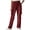 Wine, variant on Lenpel Cargo Sweatpants for Women Loose Elastic High Waisted Straight Leg Lounge Pants Casual Workout Joggers with Pockets