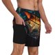 thumbnail image 2 of Fotbe Underwater Treasure Chest Traje de Baño para Hombre – Shorts de Natación de Secado Rápido con Forro y Bolsillos-Medium, 2 of 6