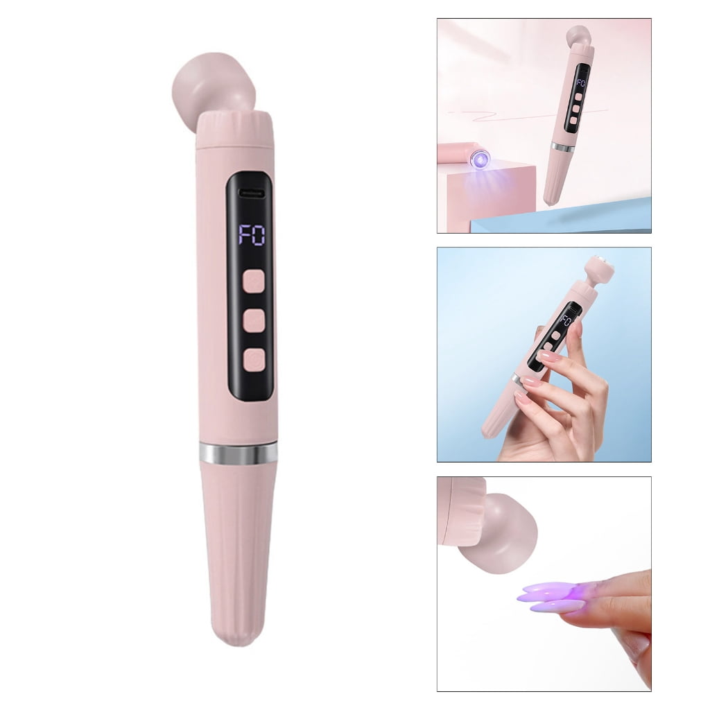 UV LED Nail Lamp with Electric Nail File Nail Dryer UV Nail Light with Electric Nail Drill Machine 2 in 1 Nail Art Tools