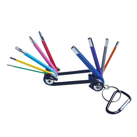 

Feiruifan 9Pcs Hex Wrench Mini Multipurpose Hexagonal Complete Hex Key Set for Small Screw