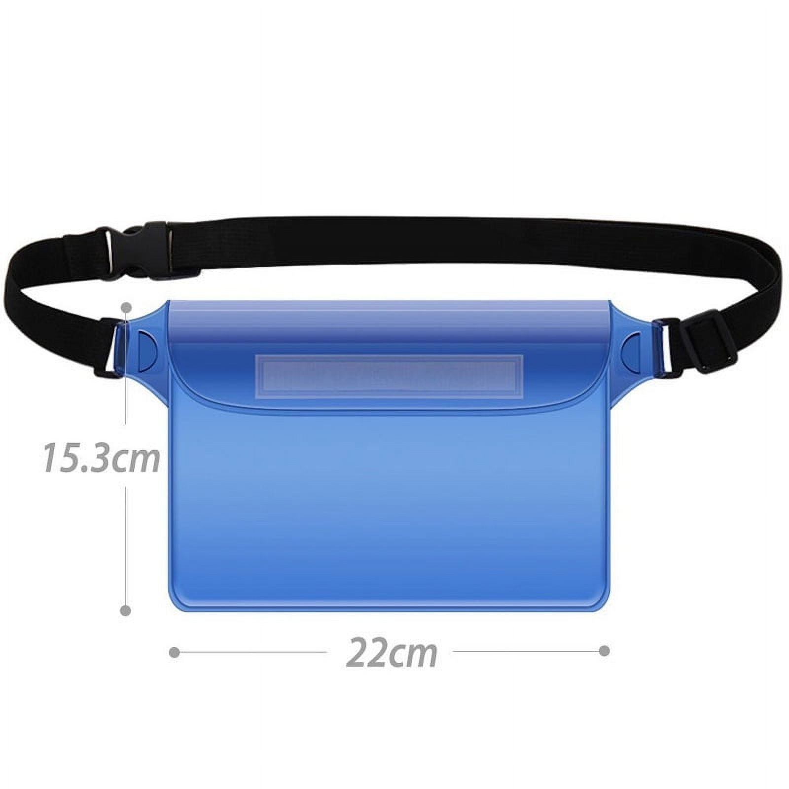 Sac Étanche Nautique - Pochette Smartphone Waterproof 22x18cm - Sangle Réglable - Plage/Sports