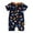 Z7E, variant on Utlike Baby Boys Bodysuit Summer Short Sleeved Print Double Zipper Romper Boy Clothes Breathable Romper Size 3 Months-6 Months