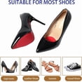 thumbnail image 6 of Non Slip Shoe Pads for Bottom of Shoes Sole Protector for High Heels Adhesive Shoe Sole Protectors Anti Slip Shoe Grips Noise Reduction Cushion High Heel Noise Reduction for Women Men (Black+Beige), 6 of 10