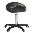 thumbnail image 1 of Master Massage Hydraulic Saddle Massage Stool, Black, 1 of 10