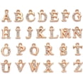thumbnail image 1 of Rhinestone Letter for Crafts Slider Charms Alphabet Letter A-Z 8 mm Alloy, 1 of 4