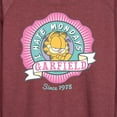 thumbnail image 3 of Garfield - I Hate Mondays Badge - Women's Lightweight French Terry Long Sleeve Shirt, 3 of 5